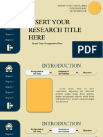 Formal Research Defense PPT Template by Rome