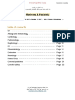 Medicine & Pediatric SMLE Notes: Key Points for Exams