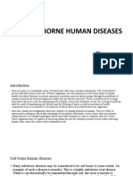 Topic-Soil Borne Human Diseases: BY Agam Sindhwani BSC Microbiology 3 Year