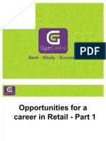 Opportunities for a Career in Retail - Part 1