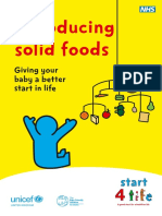 Start4Life Introducing Solid Foods 2015