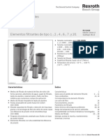 Elementos filtrantes rexroth