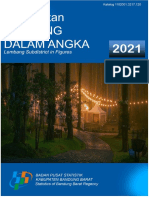 Kecamatan Lembang Dalam Angka 2021