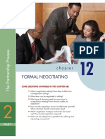 Formal Negotiating: Some Questions Answered in This Chapter Are