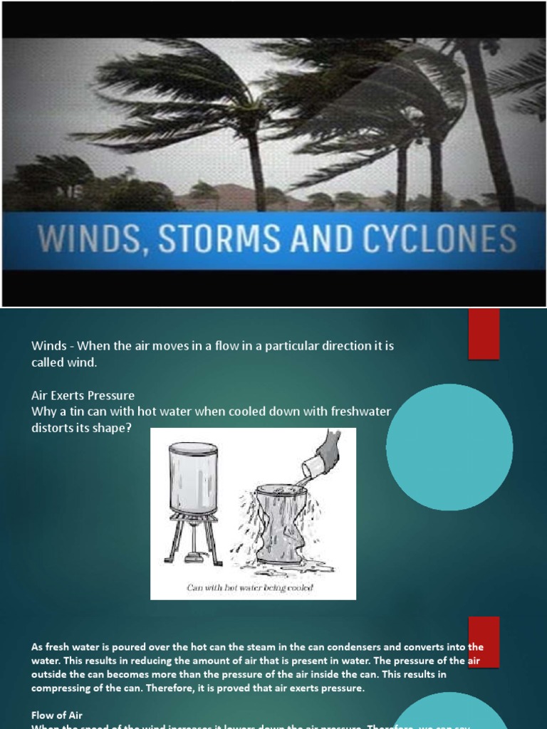 Wind Pressure And Movement Pdf Tropical Cyclones Rain