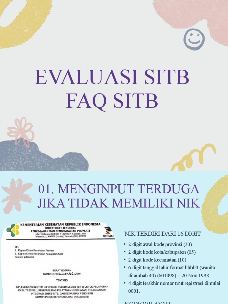 Evaluasi dan Panduan SITB TBC | PDF