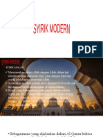 SYIRIK MODERN