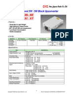 NJT5096 / 96F NJT5097 / 97F: Extended Ku-Band 2W / 3W Block Upconverter