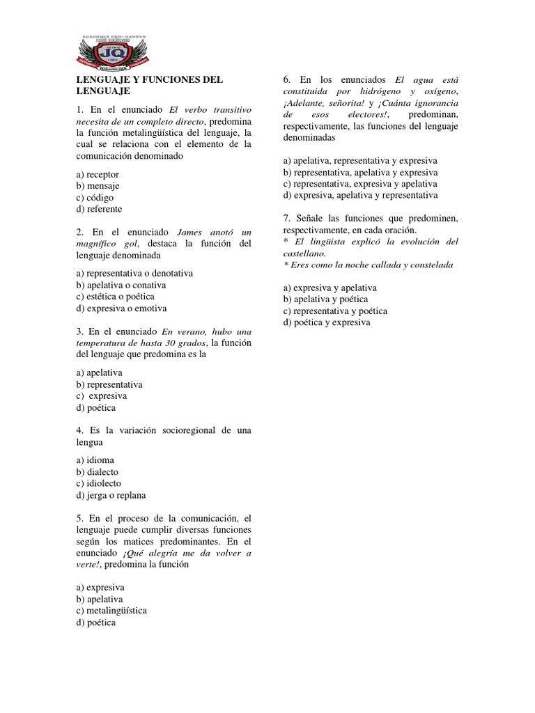 Lenguaje Q3 | PDF | Artes del Lenguaje y Comunicación | Estudios de ...