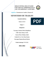 Grupo 2 - Informe - Ministerio de Trabajo