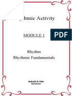 Rhythmic Activity: Andreife R. Fabe Instructor