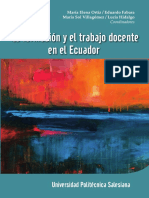 La Formacion y El Trabajo Docente en El Ecuador