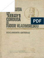 Documente Privind Istoria Romaniei Rascoala Din 1821 Documente Externe 1980