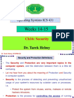 ICS 431 Ch16 Security