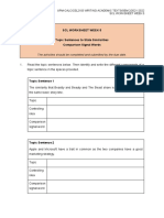 SCL Worksheet Week 5