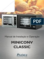 Manual Pratica Forno Convecção Miniconv Classic