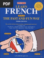 Learn French The Fast and Fun Way