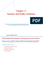 Isotonic and Buffer Solutions PDF