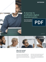 A Journey To Profitable Digital Transformation: How Servicenow Changed Its Own Processes in 7 Steps