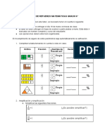 Taller de Refuerzo Matemáticas Grado 6°