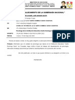 Plan de Trabajo Del Departamento de Psicología SDS - Ps. Deysi Triveños 2022