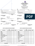 Department of Education Department of Education: Progress Report Card Progress Report Card