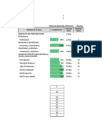 Costos y Presupuestos III Taller de Costos, Gantt Personalizado