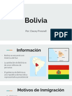 Bolivian Immigration