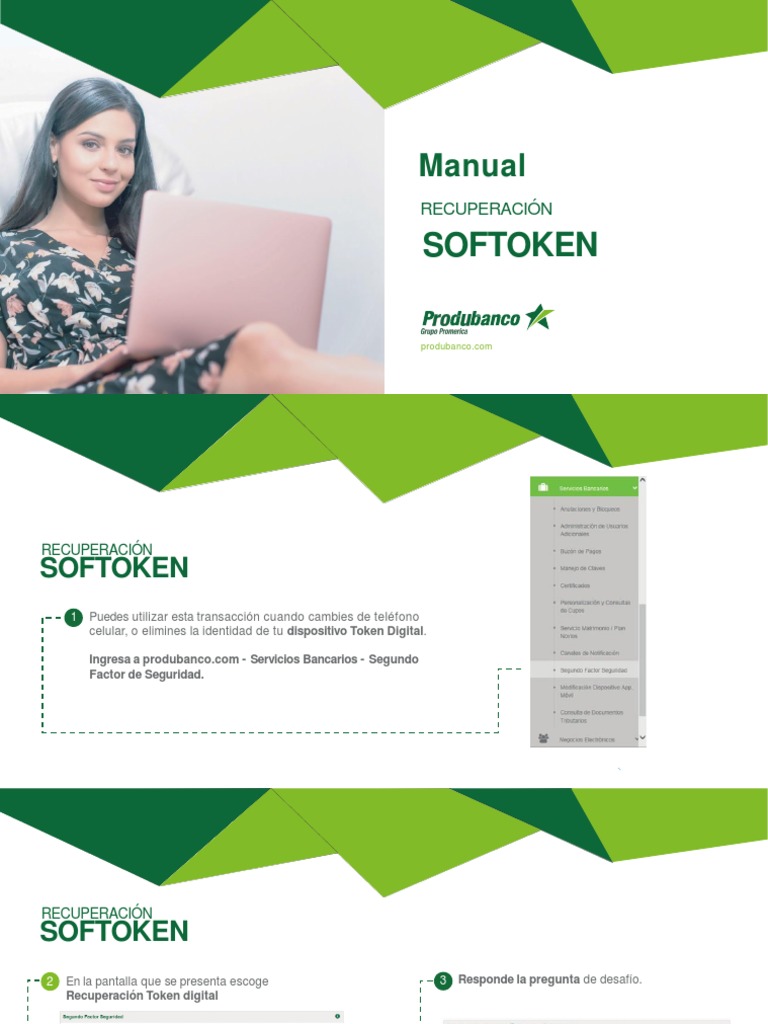 Recuperacion Softoken Produbanco | PDF | Aplicación movil | Ios
