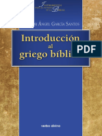 Introducción Al GRIEGO BIBLICO. (Amador Ángel García Santos) EVD