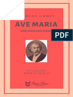 AVE MARIA (C.GOMES)-voice+piano