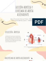 Disección Aortica y Aneurisma de Aorta Ascendente