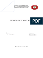 Proceso de Planificación - Nov21