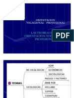 O V P Y TEORIAS Teorías No Sicológicas