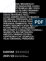 Kantar BrandZ Brazil 2021 2022 PT