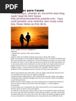 Dinâmicas para Casais