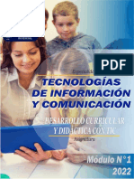 1 - Tics - Desarrollo Curricular y Didáctica Con Tic - 2022