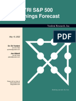 sp500 Earnings Forecast May 2022