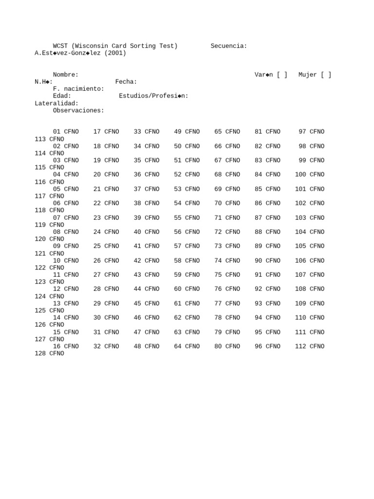 Wcstwprotocolo | PDF