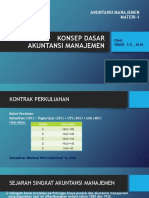 Akuntansi Manajemen - Materi 1 (Konsep Dasar Akuntansi Manajemen)