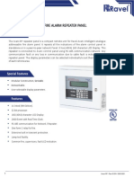 Analogue Addressable Fire Alarm Repeater Panel: General