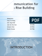 Telecommunication System Components in High-Rise Buildings