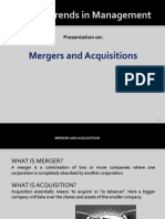 Merger and Acquisition