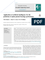 Application of Artificial Intelligence For The Prediction of Plain Journal Bearings Performance