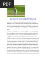 Download Biography of Sachin Tendulkar by shuvo1234 SN57523942 doc pdf