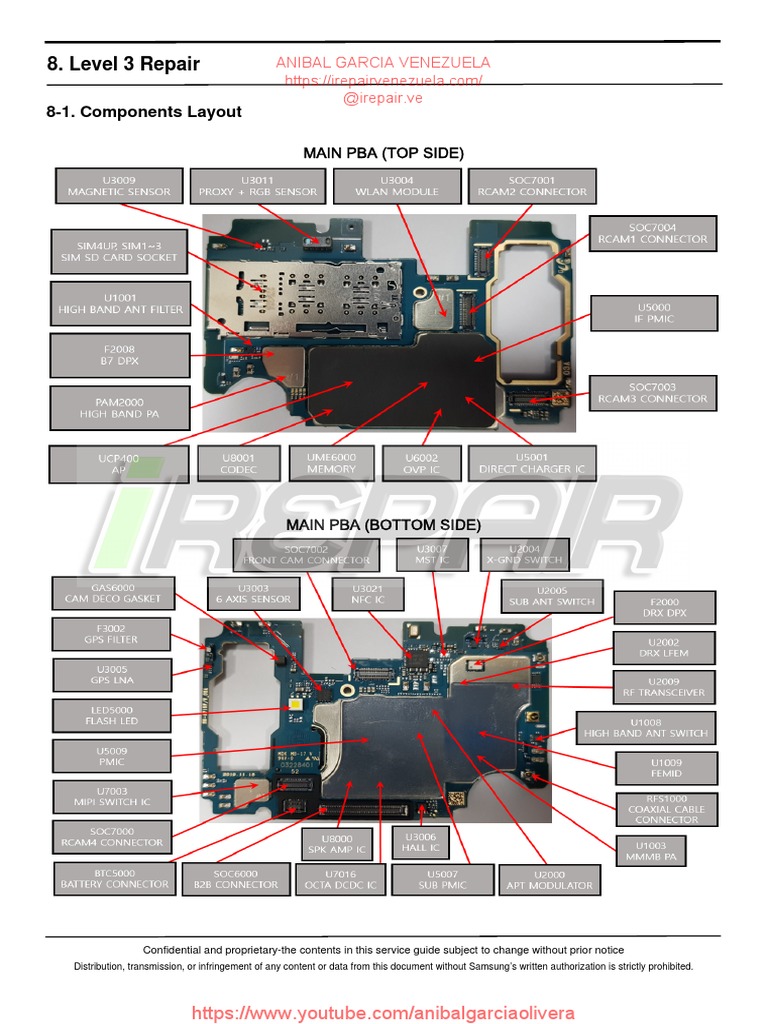 Samsung A71 A715F Schematic PDF Electronics Computer Engineering