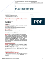 Anchoring Symposium, Event, Confrence - How To Anchor An International Conference - Symposium (Part-2)