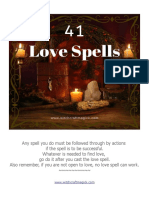 41 Love Spells