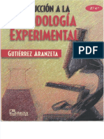 Fdocuments - in Introduccion A La Metodologa Experimental Gutierrez Aranzetaoptim