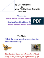 Topic 2 Lift Problem in Flapping Flight Low Re No